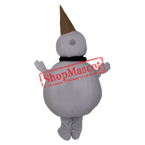 Lovely Lightweight Snowman Mascot Costume