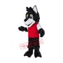 Lovely Realistic Wolf Mascot Costume