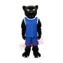 Sport Realistic Black Panther Mascot Costume