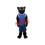 Sport Realistic Black Panther Mascot Costume