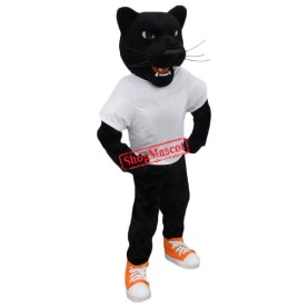 Power Realistic Black Panther Mascot Costume