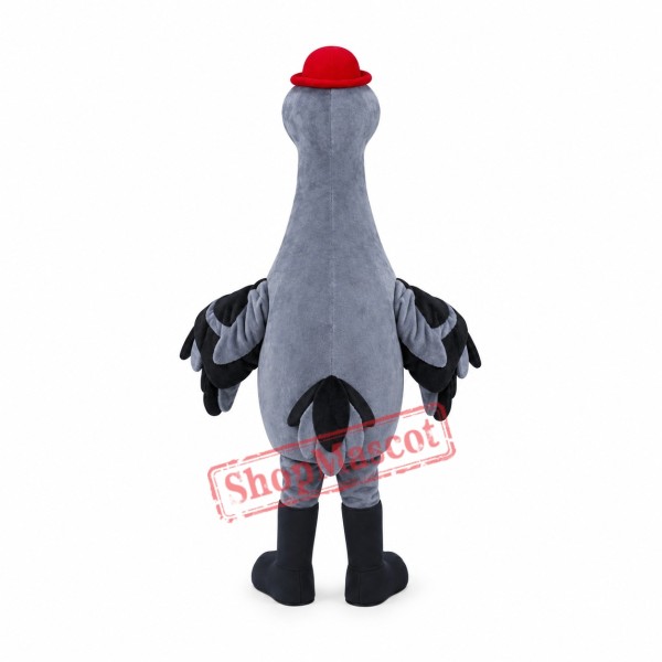 Crane Bird Mascot Costume Crane Bird Mascot Costume