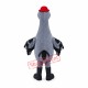 Crane Bird Mascot Costume Crane Bird Mascot Costume