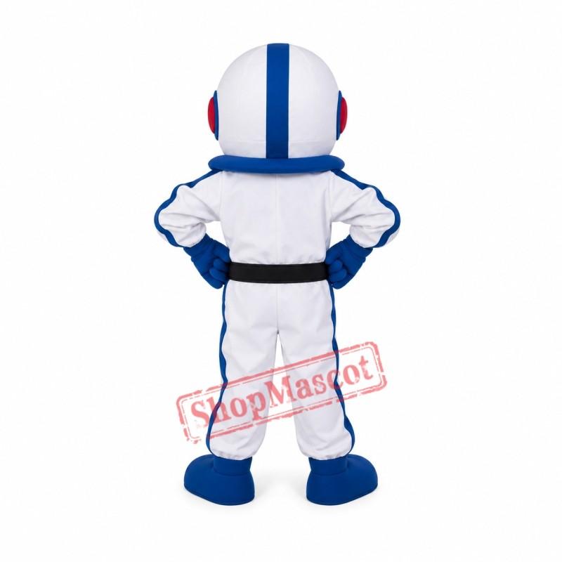 Superb Cosmonaut Mascot Costume Superb Cosmonaut Mascot Costume