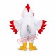 Superb Lightweight White Chicken Mascot Costume