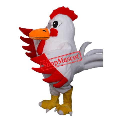 Superb Lightweight White Chicken Mascot Costume