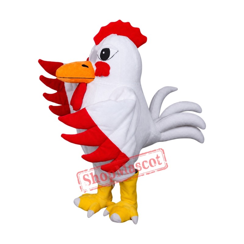 Superb Lightweight White Chicken Mascot Costume