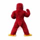 Superb Fierce Red Falcon Mascot Costume Superb Fierce Red Falcon Mascot Costume