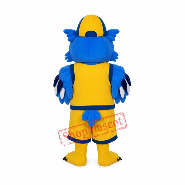 Lovely Lightweight Blue Owl Mascot Costume Lovely Lightweight Blue Owl Mascot Costume