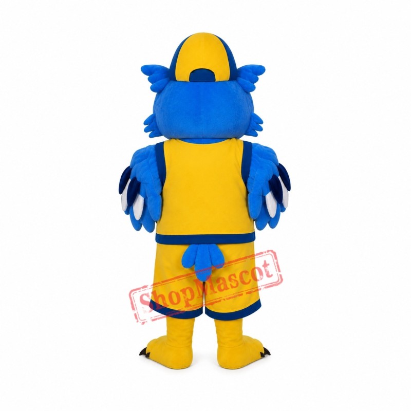 Lovely Lightweight Blue Owl Mascot Costume