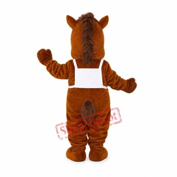 Happy Lightweight Horse Mascot Costume Happy Lightweight Horse Mascot Costume