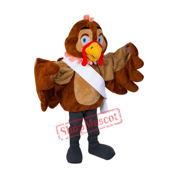 Lovely Lightweight Turkey Mascot Costume