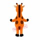 Friendly Realistic Giraffe Mascot Costume Friendly Realistic Giraffe Mascot Costume