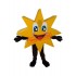 Happy Lightweight Yellow Star Mascot Costume