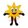 Happy Lightweight Yellow Star Mascot Costume