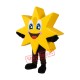 Happy Lightweight Yellow Star Mascot Costume