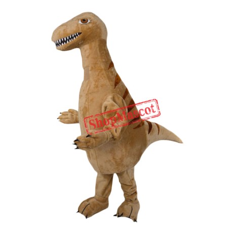 Realistic Dinosaur Mascot Costume