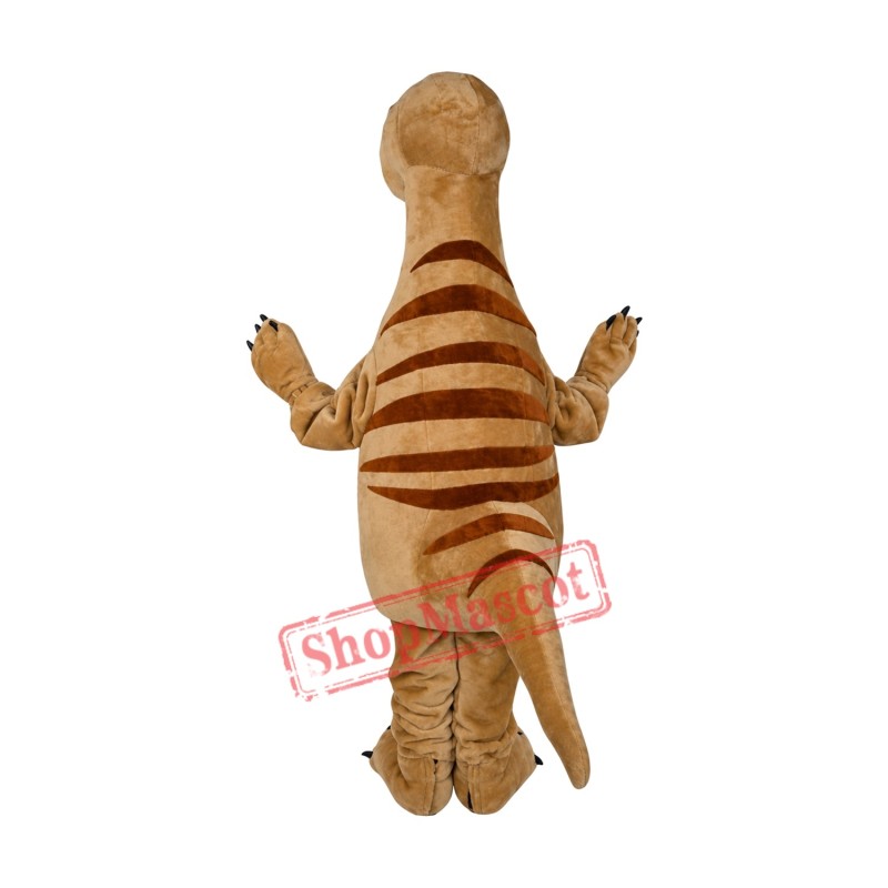 Realistic Dinosaur Mascot Costume Realistic Dinosaur Mascot Costume