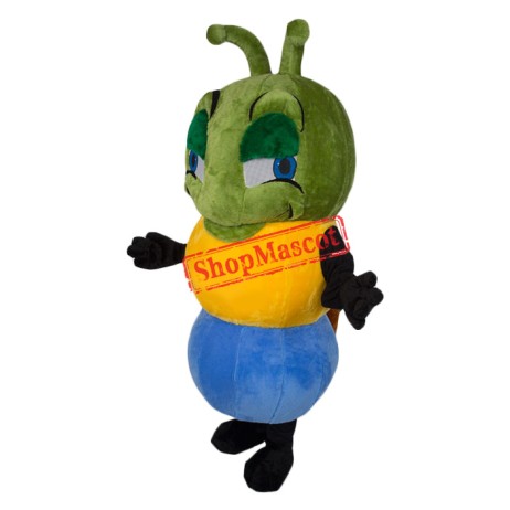Happy Lightweight Caterpillar Mascot Costume