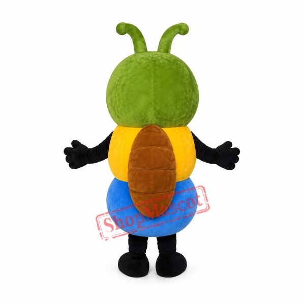 Happy Lightweight Caterpillar Mascot Costume Happy Lightweight Caterpillar Mascot Costume