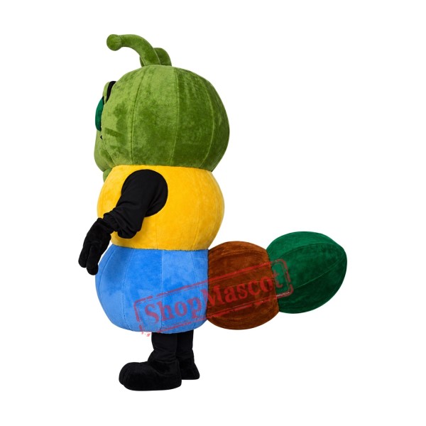 Happy Lightweight Caterpillar Mascot Costume Happy Lightweight Caterpillar Mascot Costume