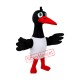 Superb White Stork Mascot Costume