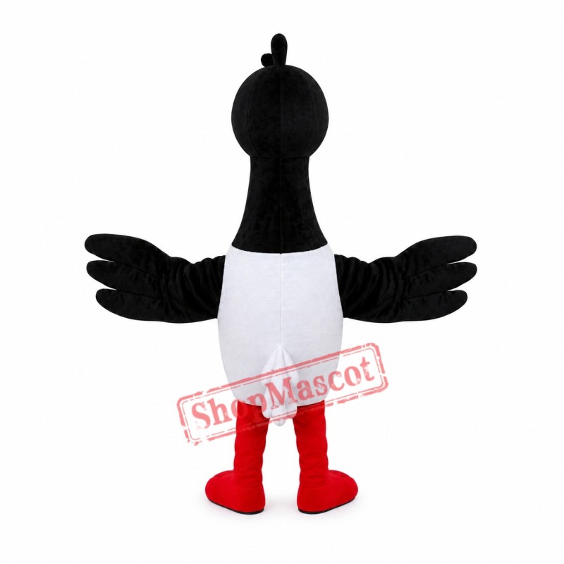 Superb White Stork Mascot Costume