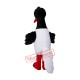 Superb White Stork Mascot Costume
