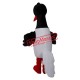 Superb White Stork Mascot Costume