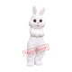 Smiling Lightweight White Rabbit Mascot Costume Smiling Lightweight White Rabbit Mascot Costume