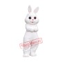 Smiling Lightweight White Rabbit Mascot Costume