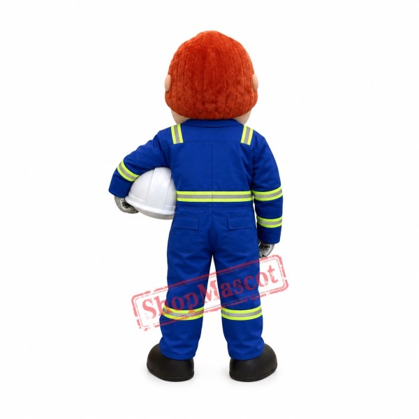 Professional Lightweight Firemen Mascot Costume Professional Lightweight Firemen Mascot Costume