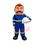 Professional Lightweight Firemen Mascot Costume