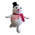 Friendly Lightweight Snowman Mascot Costume