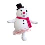Friendly Lightweight Snowman Mascot Costume