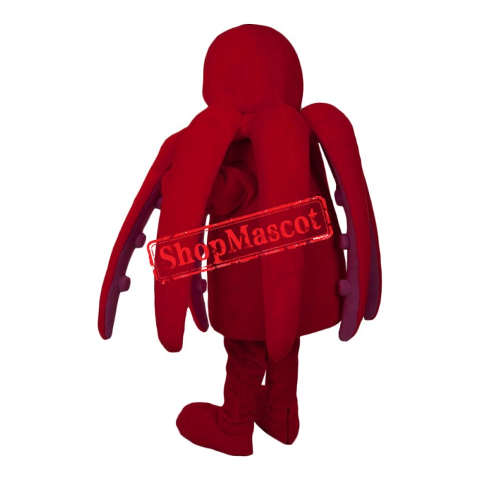 Friendly Lightweight Octopus Mascot Costume