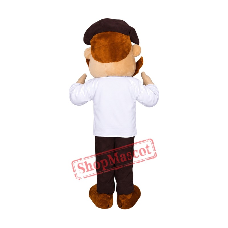 Strong Man Who Loves Beer Mascot Costume Strong Man Who Loves Beer Mascot Costume