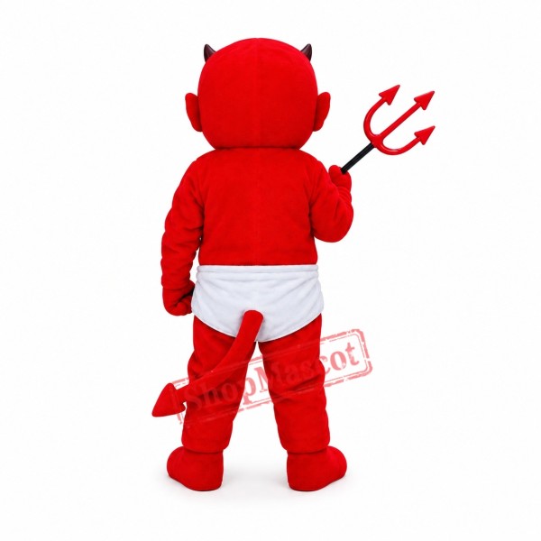 Superb Lightweight Red Devil Mascot Costume