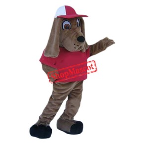 Bloodhound  Dog Mascot Costume