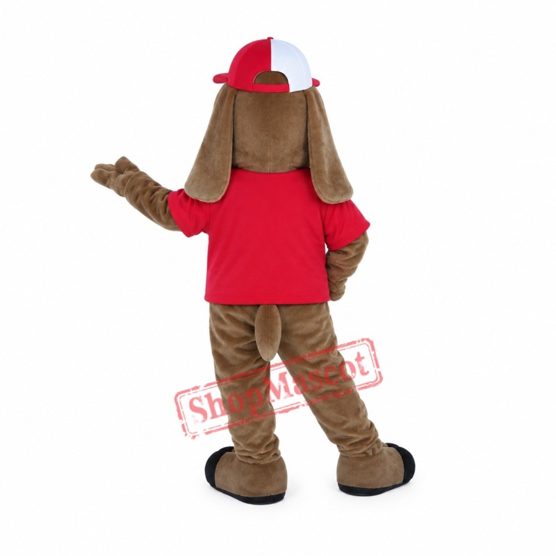 Bloodhound  Dog Mascot Costume