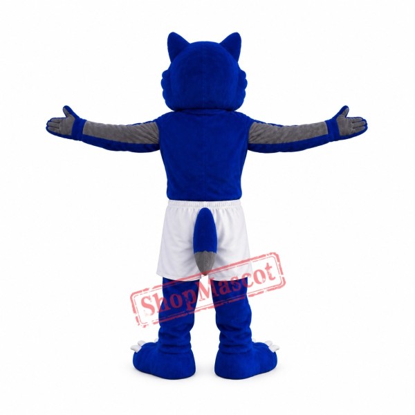 Sport Lightweight Blue Wolf Mascot Costume Sport Lightweight Blue Wolf Mascot Costume
