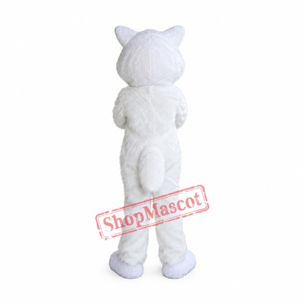 White Lightweight Raccoon Mascot Costume White Lightweight Raccoon Mascot Costume