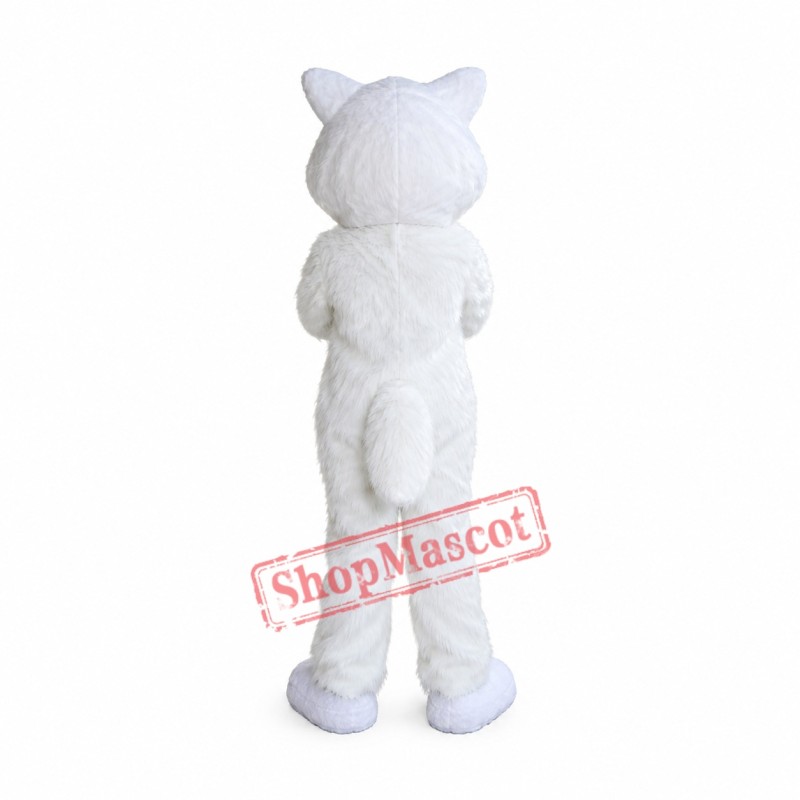 White Lightweight Raccoon Mascot Costume White Lightweight Raccoon Mascot Costume
