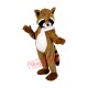 Brown Lightweight Raccoon Mascot Costume Brown Lightweight Raccoon Mascot Costume