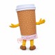 Friendly Cafe Coffee Mascot Costume Friendly Cafe Coffee Mascot Costume