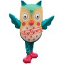 Superb Friendly Lightweight Owl Mascot Costume