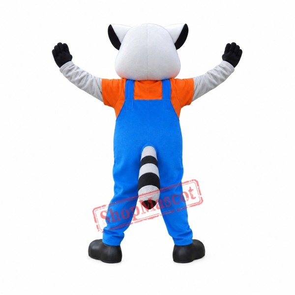Happy Lightweight Lemur Mascot Costume Happy Lightweight Lemur Mascot Costume