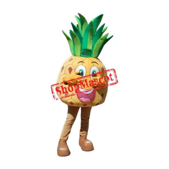 Happy Lightweight Pineapple Mascot Costume
