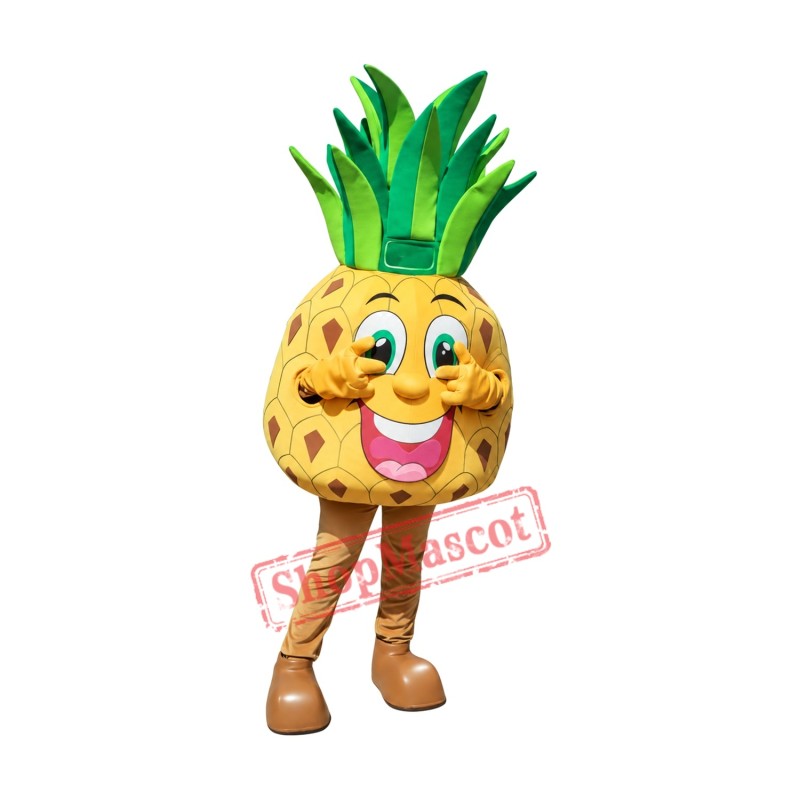 Happy Lightweight Pineapple Mascot Costume Happy Lightweight Pineapple Mascot Costume