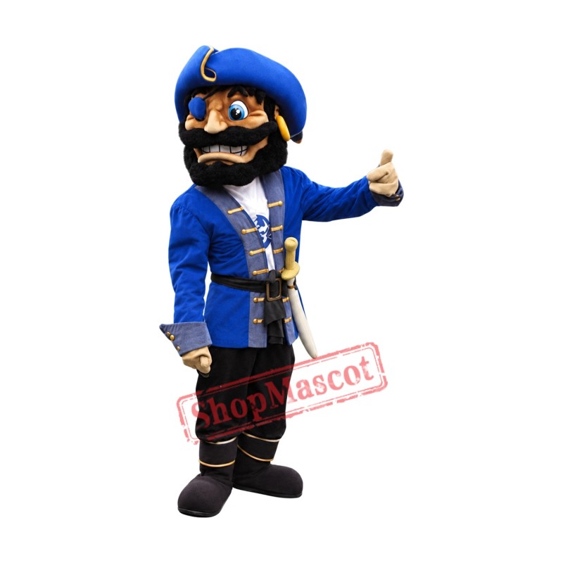 Superb Realistic Pirate Mascot Costume